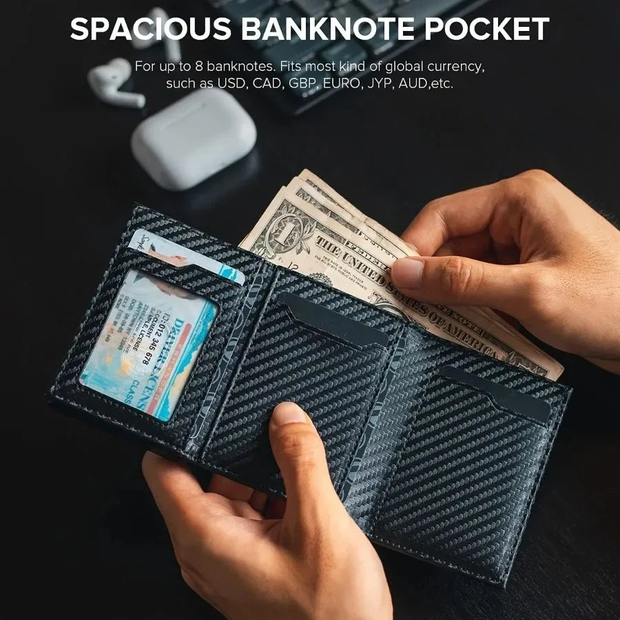 RFID Blocking Pop Up Card Wallet