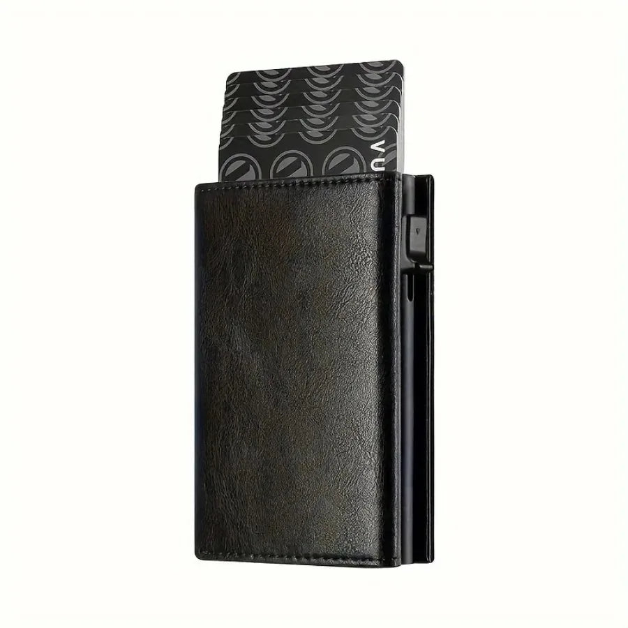 RFID Blocking Pop Up Card Wallet