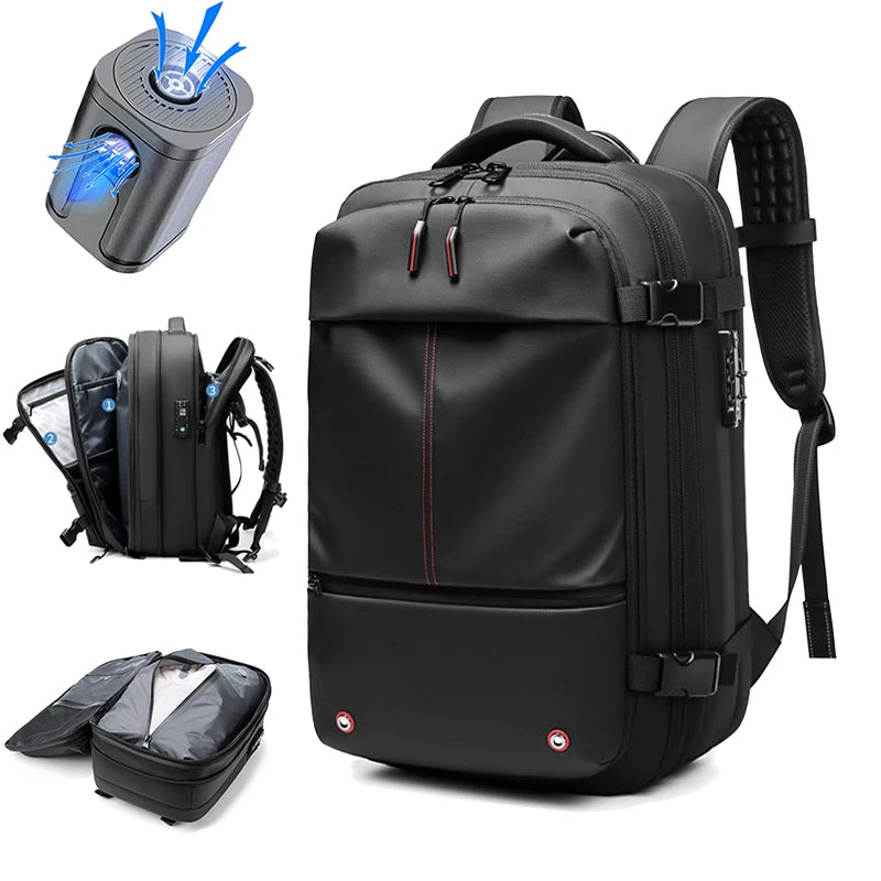 Anti Theft Vacuum Compression Travel Backpack