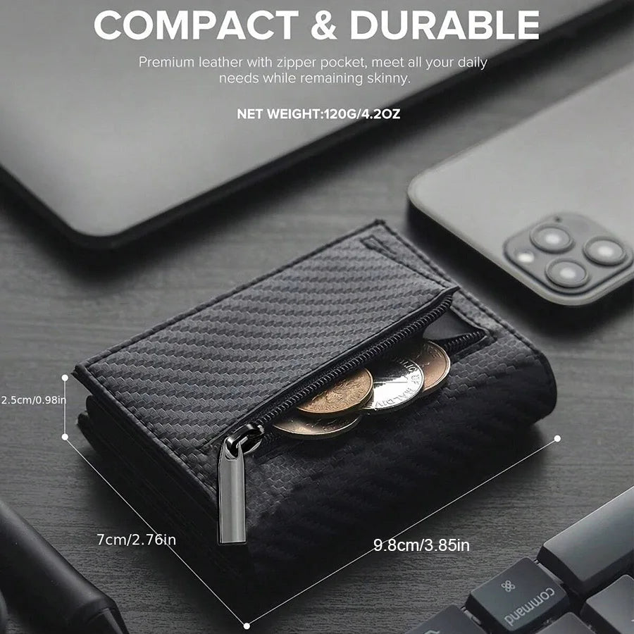 RFID Blocking Pop Up Card Wallet
